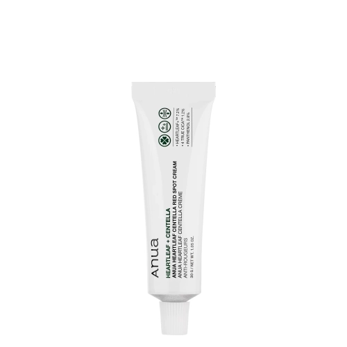 Anua - Heartleaf Centella Red Spot Cream - Nomierinošs Krēms Problēmatiskai Ādai - 30g