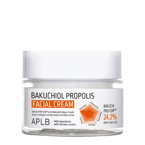 APLB - Bakuchiol Propolis Facial Cream - Nostiprinošs Sejas Krēms - 55ml
