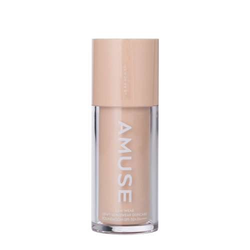 Amuse - Dew Wear Foundation SPF50 PA++++ - Tonālais Krēms ar Gela Konsistenci - 02 Healthy - 35ml