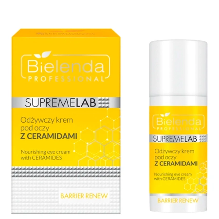Bielenda Professional - Supremelab Barrier Renew - Barojošs Acu Krēms ar Keramīdiem - 15ml