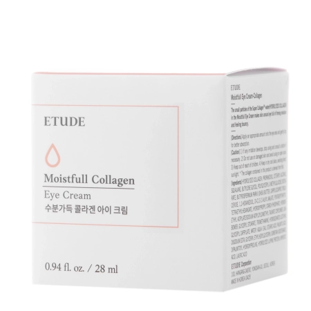 Etude House - Moistfull Collagen Eye Cream - Krēms Ādai zem Acīm ar Kolagēnu - 28ml