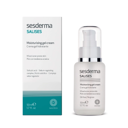 Sesderma - Salises - Moisturizing Gel Cream - Mitrinošs Krēms-Gēls - 50ml