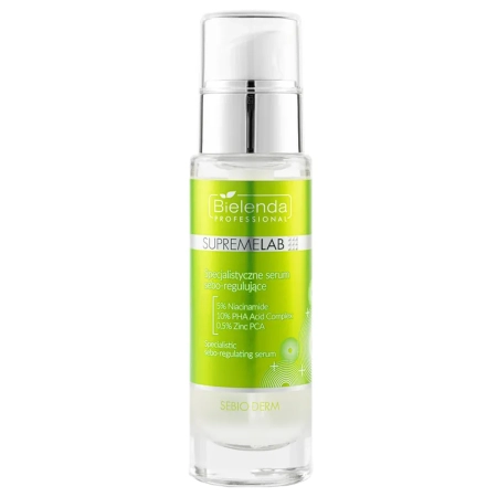 Bielenda Professional - Supremelab - Sebio Derm Specialistic Sebo-Regulating Serum - Seboregulējošs Serums - 30ml