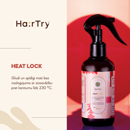 HairTry - Heat Lock - Nenoskalojams Kondicionieris - 200ml