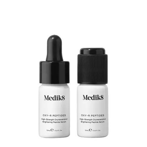 Medik8 - Oxy R - Peptides - Peptīdu Serums ar Oksiresveratrolu Pigmentācijas Mazināšanai - 2x10ml