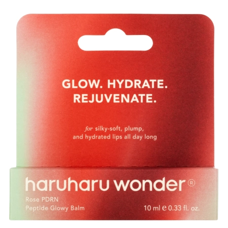 Haruharu Wonder – Rose PDRN Peptide Glowy Balm – Mitrinošs Lūpu Balzams – 10ml