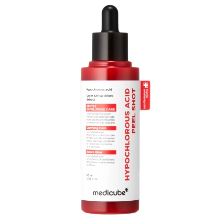 Medicube - Hypochlorous Acid Peel Shot - Atjaunojošs un Nolobošs Serums - 80ml
