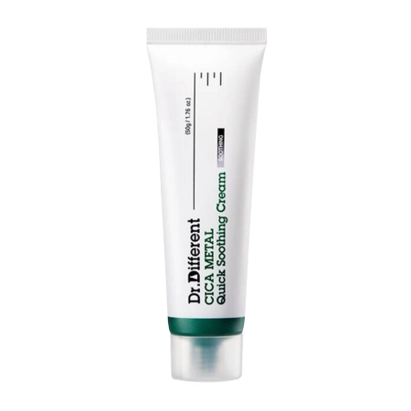 Dr.Different - Metal Quick Soothing Cream - Nomierinošs Sejas Krēms - 50g