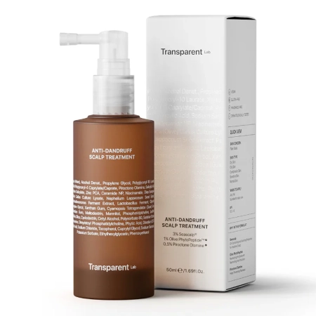 Transparent Lab - Anti-Dandruff Scalp Treatment - Pretblaugznu Galvas Ādas Kopšanas Līdzeklis - 50ml