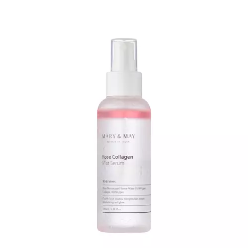 Mary&May - Rose Collagen Mist Serum - Divfāžu serums miglas veidā - 100ml