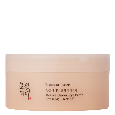 Beauty of Joseon - Revive Under Eye Patch Ginseng + Retinal - Nostiprinoši Hidrogēla Patči - 60 gab.