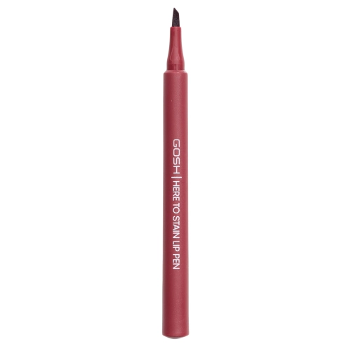 GOSH - Here To Stain Lip Pen - Ilgnoturīgs Lūpu Marķieris - 010 Berry Stain - 1ml