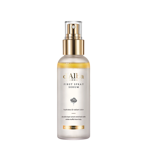 d'Alba - White Truffle First Spray Serum - Izgaismojošs un Mitrinošs Sejas Serums Migliņā - 100ml
