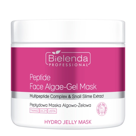 Bielenda Professional - Hydro Jelly Mask - Pretgrumbu Aļģu Želejas Maska -190g