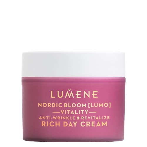 Lumene - Nordic Bloom Lumo Vitality Anti-Wrinkle & Revitalize Rich Day Cream - Atjaunojošs Pretnovecošanās Bagātīgs Dienas Krēms - 50ml