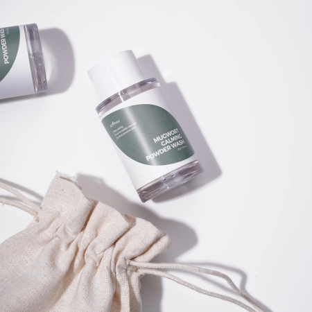 Isntree - Mugwort Calming Powder Wash - Sejas mazgāšanas pūderis - 15g