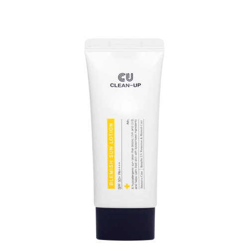 CUSKIN - Clean Up Blemish Sun Lotion SPF50+/PA++++ - Sejas Saules Aizsargkrēms - 60ml