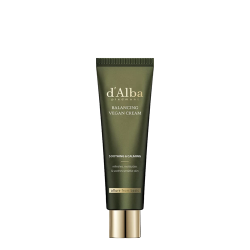 d'Alba - Mild Skin Balancing Vegan Cream - Mitrinošs un Nomierinošs Krēms Sejai - 55ml
