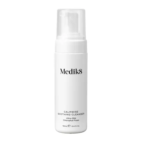 Medik8 - Calmwise Soothing Cleanser - Ultra-Mild - Chlorophyll Foam - Nomierinošas Attīrošas Putas Kuperozai Ādai - 150ml