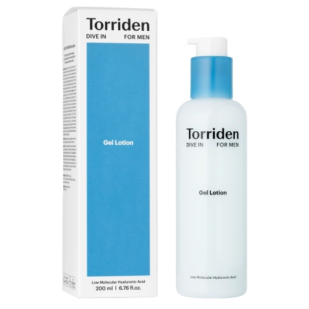 Torriden - Dive-In For Men Gel Lotion - Mitrinoša Želejveida Emulsija - 200ml