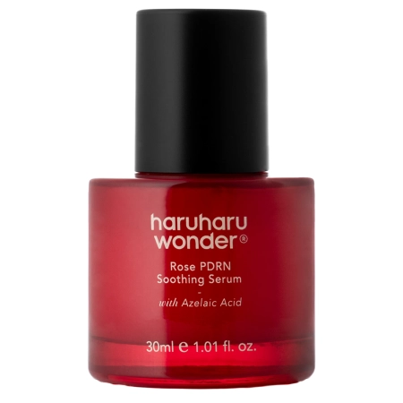 Haruharu Wonder - Rose PDRN Soothing Serum - Nomierinošs Serums ar PDRN un Azelainskābi - 30ml