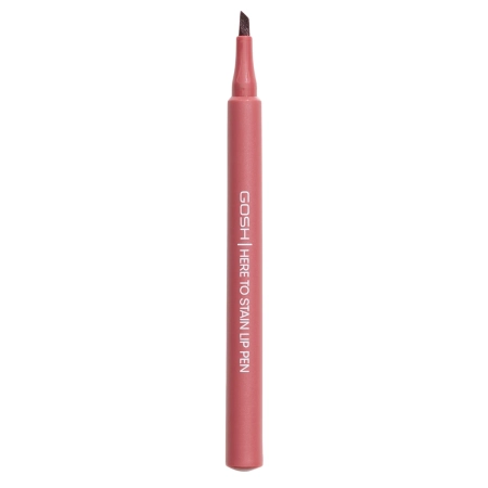 GOSH - Here To Stain Lip Pen - Ilgnoturīgs Lūpu Marķieris - 008 Ruby Stain - 1ml