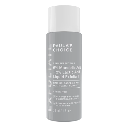 Paula's Choice - 6% Mandelic Acid + 2% Lactic Acid Liquid Exfoliant - Eksfoliējošs Līdzeklis Sejai - 30ml