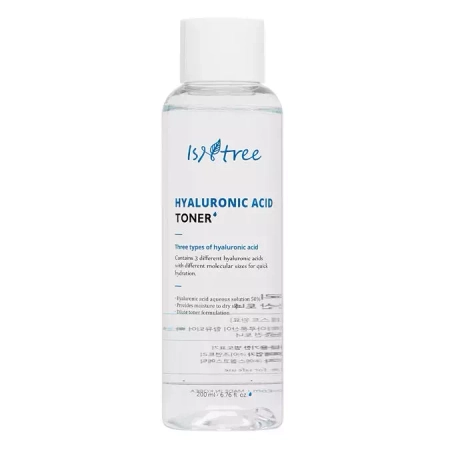Isntree - Hyaluronic Acid Toner - Mitrinošs toniks ar hialuronskābi - 200ml