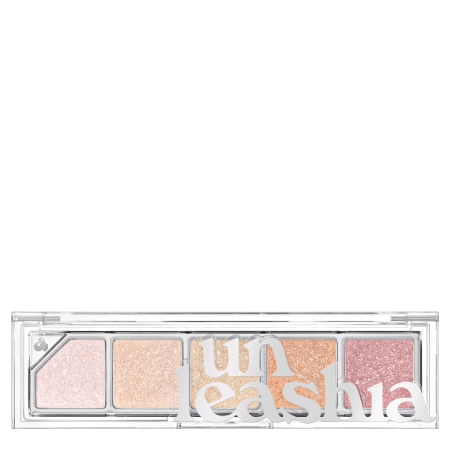 Unleashia - Mood Shower Face Palette - Acu Ēnu Palete - NO.100 Ballerina - 4g