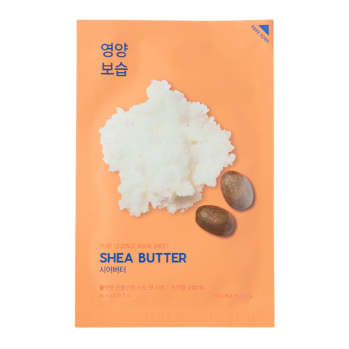 Holika Holika - Pure Essence Mask Sheet - Shea Butter - Shea sviesta maska - 23ml