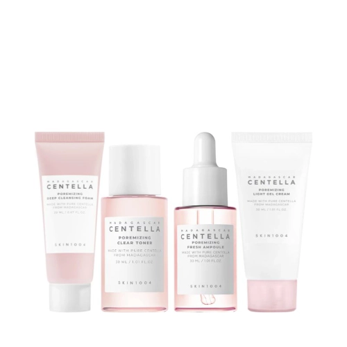 SKIN1004 - Madagascar Centella Poremizing Travel Kit - Ceļojumu Kosmētikas Komplekts