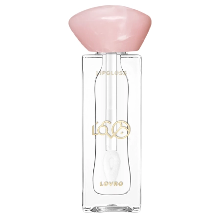 LOVRO - Bloomlight Lipgloss - Apjomu Palielinošs Lūpu Spīdums ar Atvēsinošu Efektu - 01 Pure Shine - 5,5g