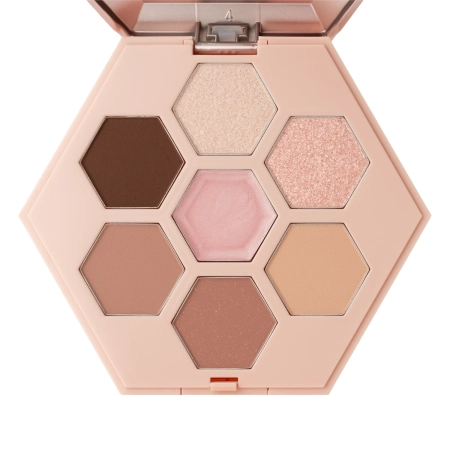 ELROEL - Barely Mood Shadow Palette - Acu Ēnu Palete - 02 Pale Rose - 8,1g
