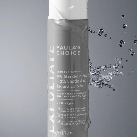 Paula's Choice - 6% Mandelic Acid + 2% Lactic Acid Liquid Exfoliant - Eksfoliējošs Līdzeklis Sejai - 88ml