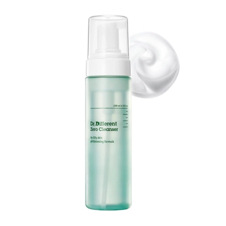 Dr.Different - Zero Cleanser for Oily Skin - Hipoalerģiskas Putas Sejas Mazgāšanai - 200ml