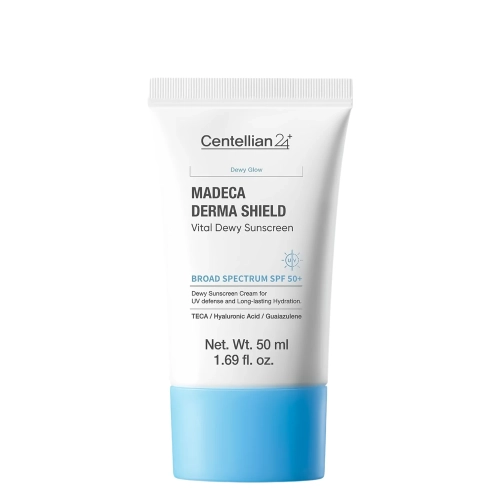 Centellian24 - Madeca Derma Shield Safe Moisture Sun Cream - Mitrinošs Sejas Krēms ar SPF 50+ PA++++ - 50ml