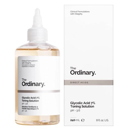 The Ordinary - Glycolic Acid 7% Exfoliating Toner - Eksfoliējošs Toniks ar 7% Glikolskābi - 240ml