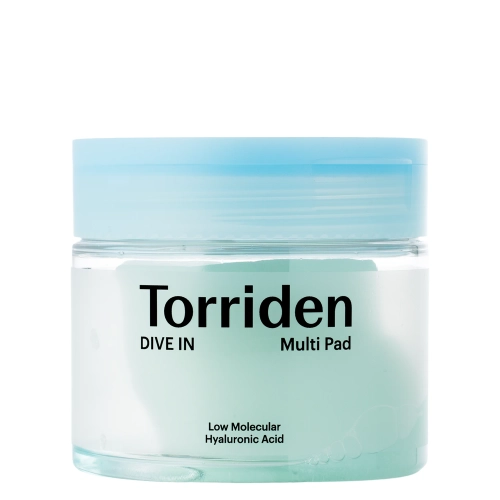 Torriden - Dive-In - Low Molecule Hyaluronic Acid Multi Pad - Mitrinoši Sejas Spilventiņi - 80gab.