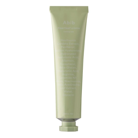 Abib - Heartleaf Creme Calming Tube - Nomierinošs Krēms ar Sirdslapu - 75ml