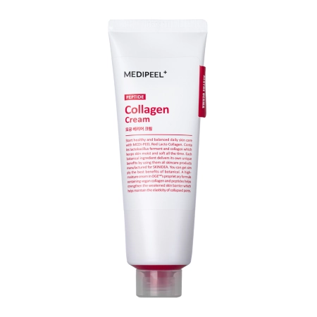 Medi-Peel - Red Lacto Peptide Collagen Barrier Cream - Aizsargājošs un Nostiprinošs Sejas Krēms - 80ml