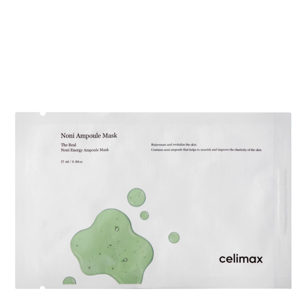 Celimax - The Real Noni Energy Ampoule Mask - Auduma Maska ar Indijas Zīdkoka Ekstraktu - 1 gab.