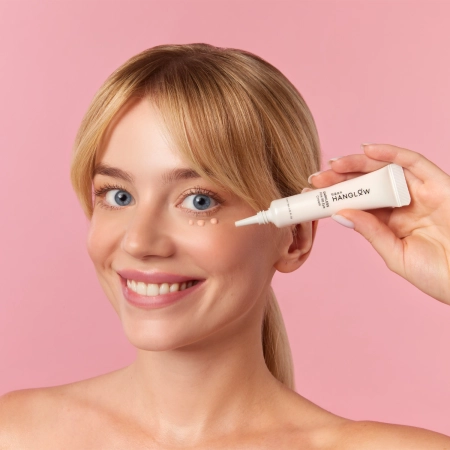 HanGlow - Darkless - Pink BB Eye Cream - Krēms-Korektors Ādai Zem Acīm - 15ml