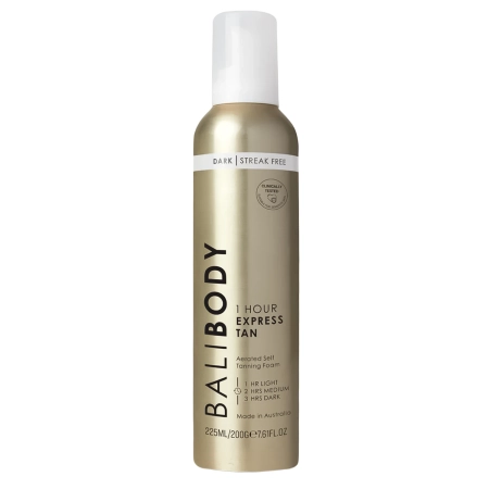 Bali Body - 1 Hour Express Self Tan - Ātras Iedarbības Paštonējošās Putas - 225ml