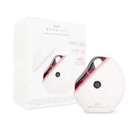 Stylpro - Heated LED Electric Gua Sha - Elektriskā Ierīce Sejas Masāžai