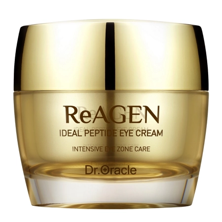Dr Oracle - ReAGEN Ideal Peptide Eye Cream - Bagātīgs Pretnovecošanās Krēms Acu Zonai ar Ēdelveisa Cilmes Šūnu Ekstraktu un Peptīdiem - 20ml