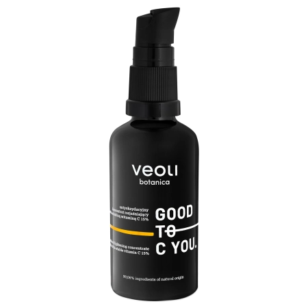 Veoli Botanica - Good To C You - Antioksidējošs un Izgaismojošs Koncentrāts ar C Vitamīnu - 40ml