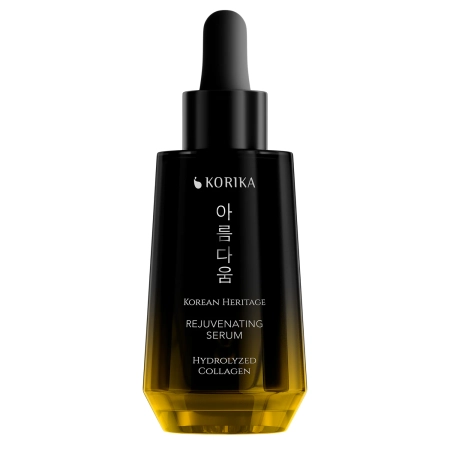 KORIKA - Korean Heritage Hydrolyzed Collagen Premium Rejuvenating Serum - Atjaunojošs Sejas Serums ar Kolagēnu - 30ml