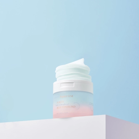 Aperire - Purity Blue Toner Pad - Mitrinoši un Nomierinoši Kosmētiskie Spilventiņi Sejai - 70gab/140ml