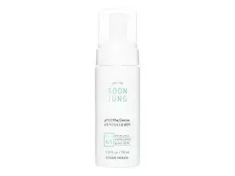 Etude House - Soon Jung pH 6,5 Whip Cleanser - Attīrošas Putas Sejai - 150ml