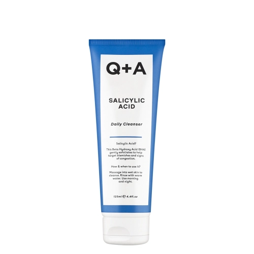 Q+A - Salicylic Daily Cleanse - Sejas Mazgāšanas Želeja ar Salicilskābi - 125ml